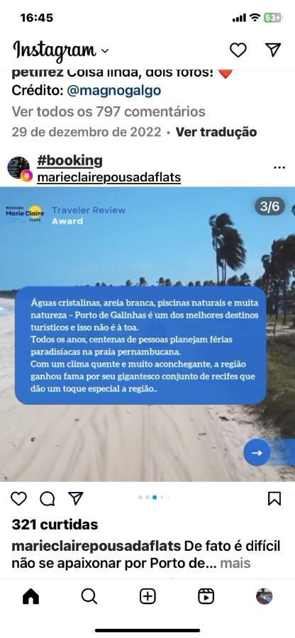 Flat Oka Beach Residence Luxo Pôrto das Galinhas Εξωτερικό φωτογραφία